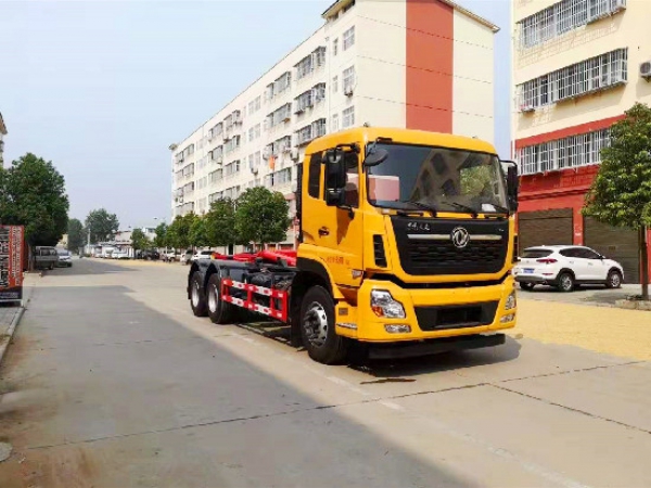 東風(fēng)天龍18方20方車(chē)廂可卸式垃圾車(chē)