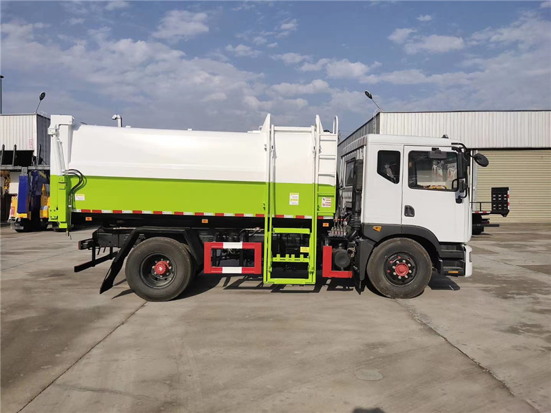 東風10方12方側裝掛桶垃圾車